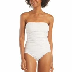 Helen Jon Womens Classic Bandeau One Piece Classic Bandeau One Piece