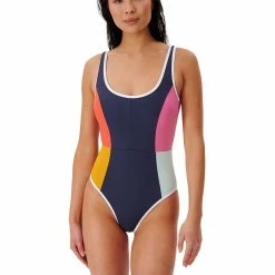 Rip Curl Womens Heat Wave Good Coverage One Piece Swimsuit