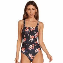 Volcom Women's Leaf It Be One Piece Swimsuit