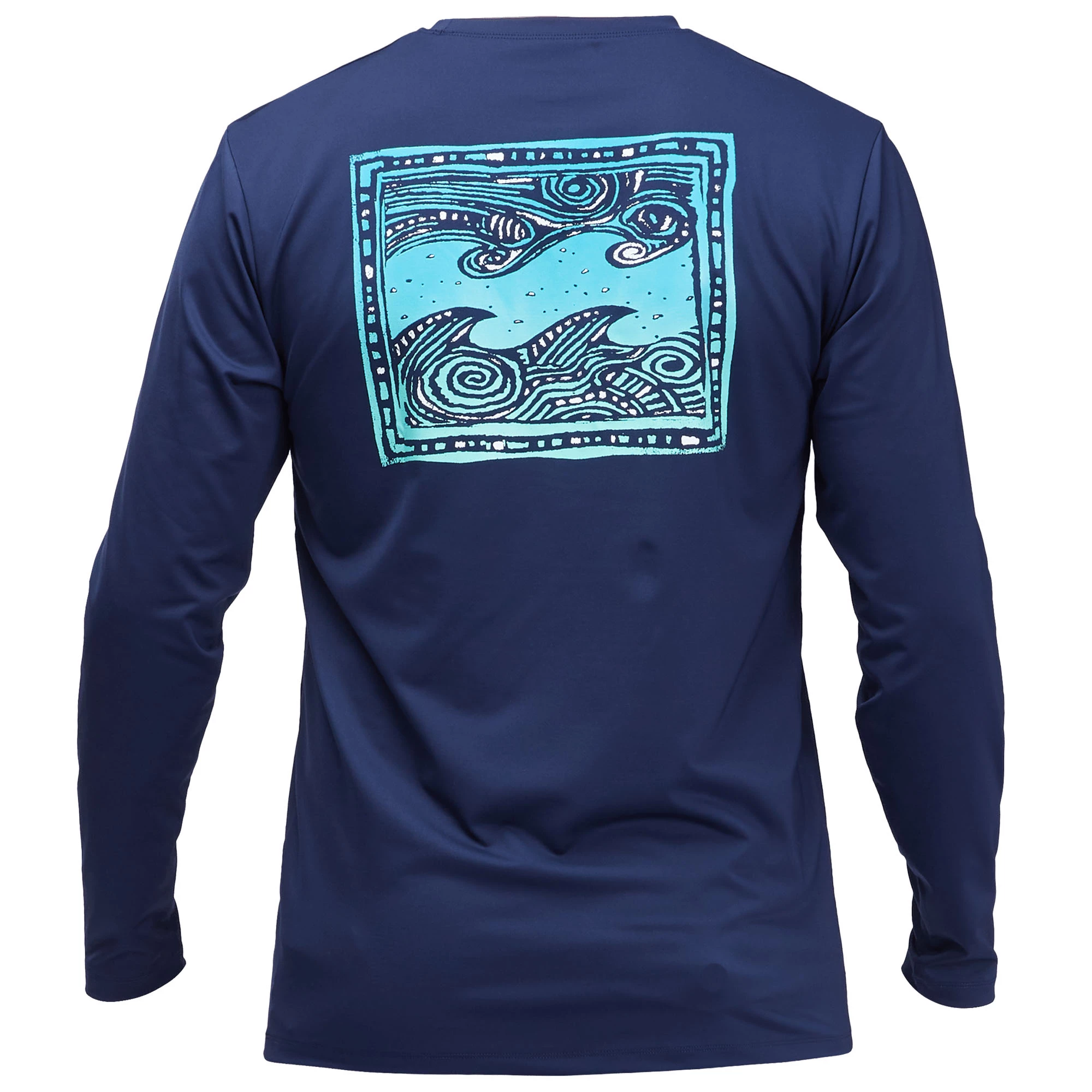 Billabong Men's Crayon Wave Long Sleeve Rashguard