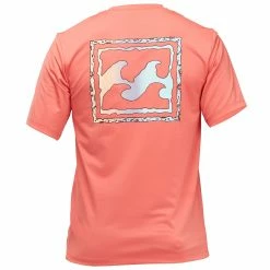 Billabong Men's Crayon Wave Short Sleeve Rashguard