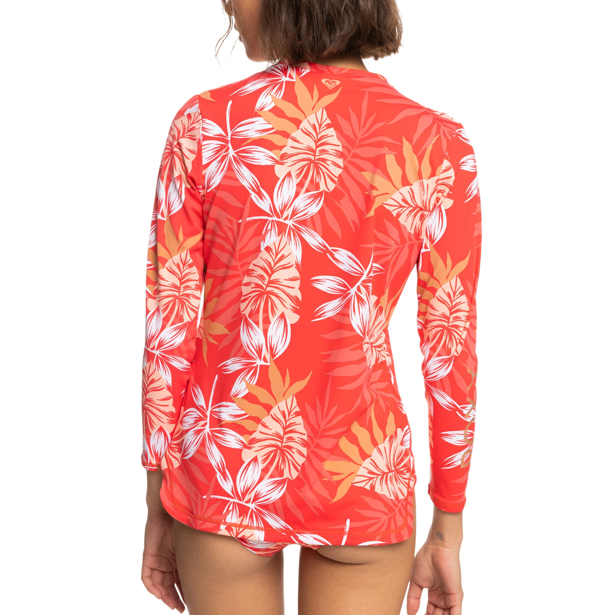 Roxy Womens Sea Skippin Printed Long Sleeve LYCRA® Rashguard - Image 2