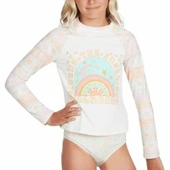 Billabong Girls Layered With Love Long Sleeve Rashguard Set
