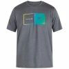Hurley Mens Halfer Gradient Hybrid UPF+ Short Sleeve T Shirt