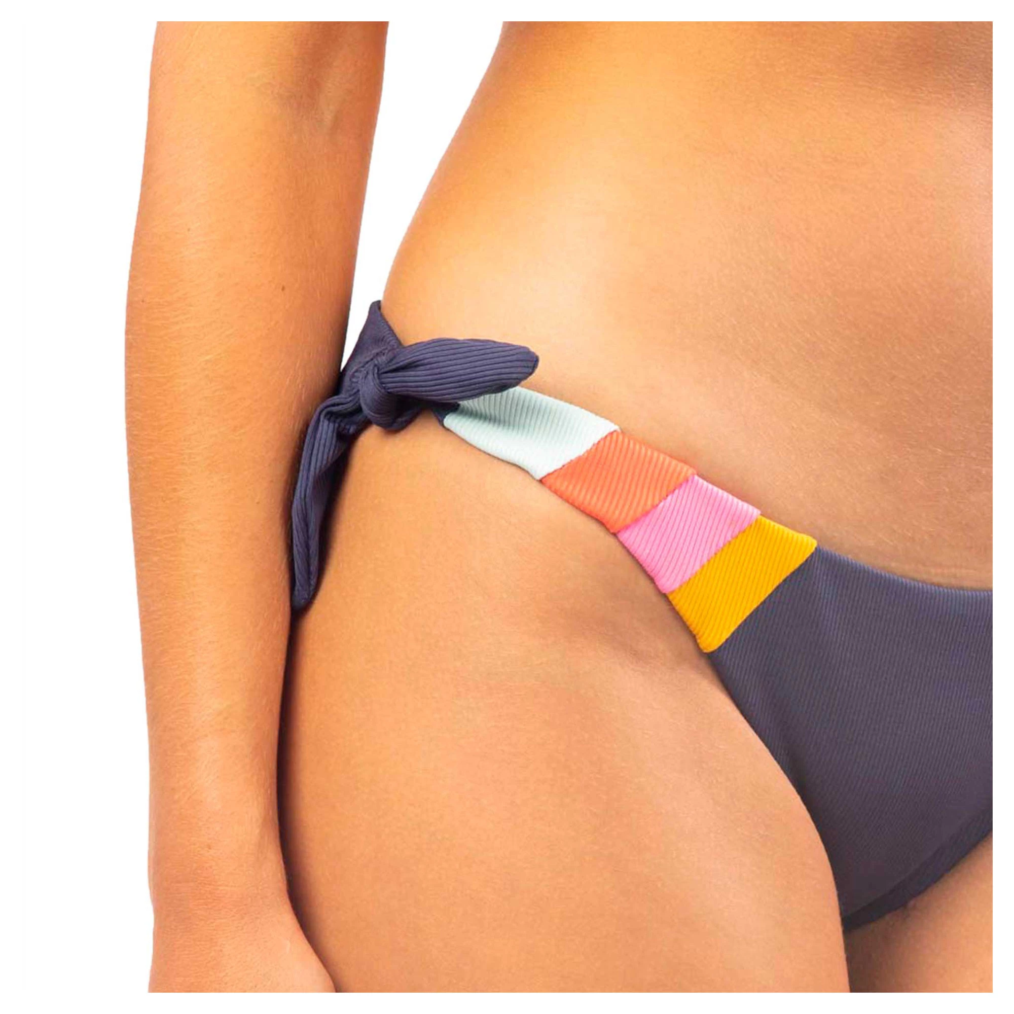 Rip Curl Womens Heat Wave Tie Side Good Coverage Bikini Bottoms - Image 2