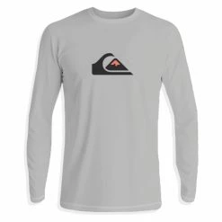 Quiksilver Mens Solid Streak Long Sleeve UPF 50 Rashguard