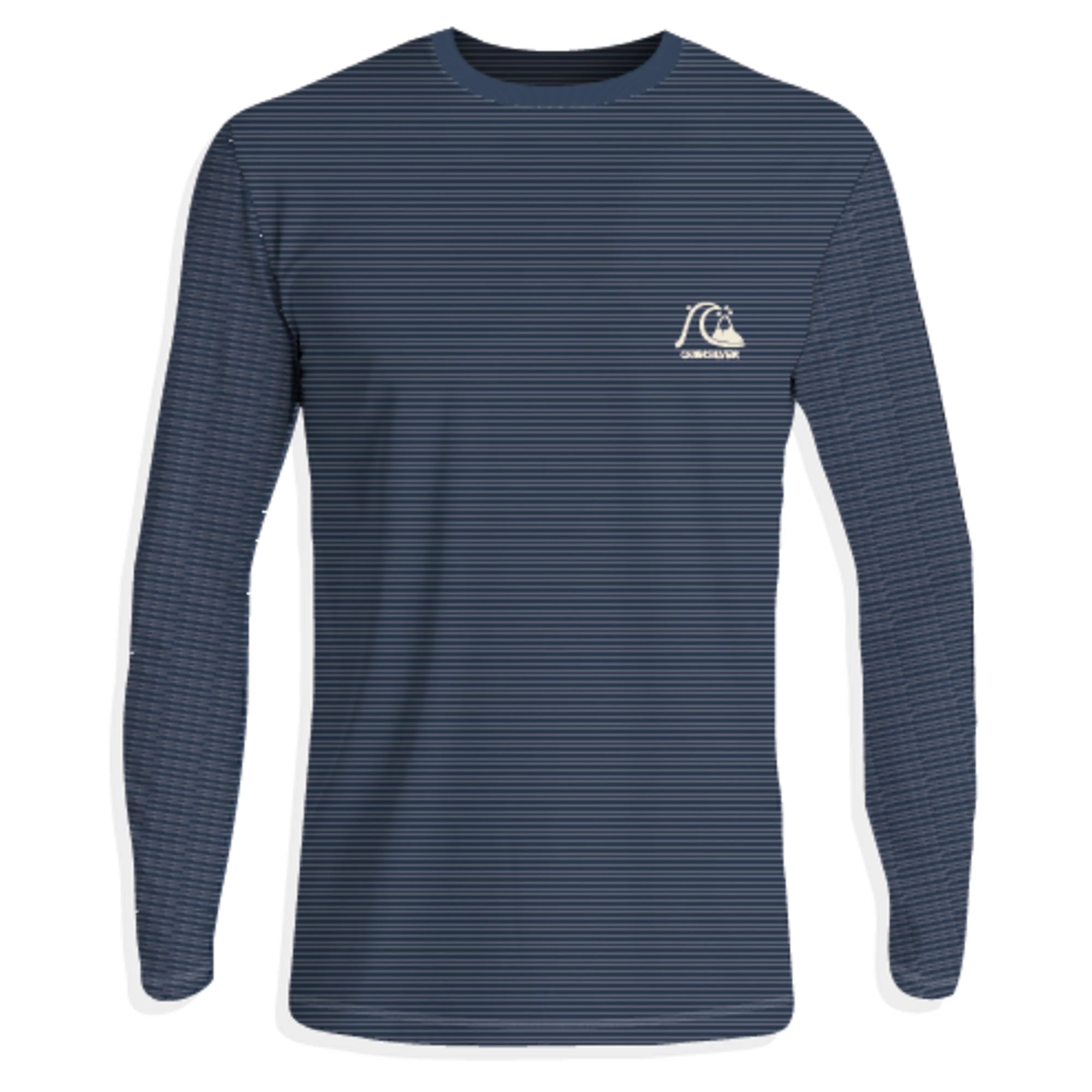 Quiksilver Mens Heritage Heather Long Sleeve UPF 50 Rashguard