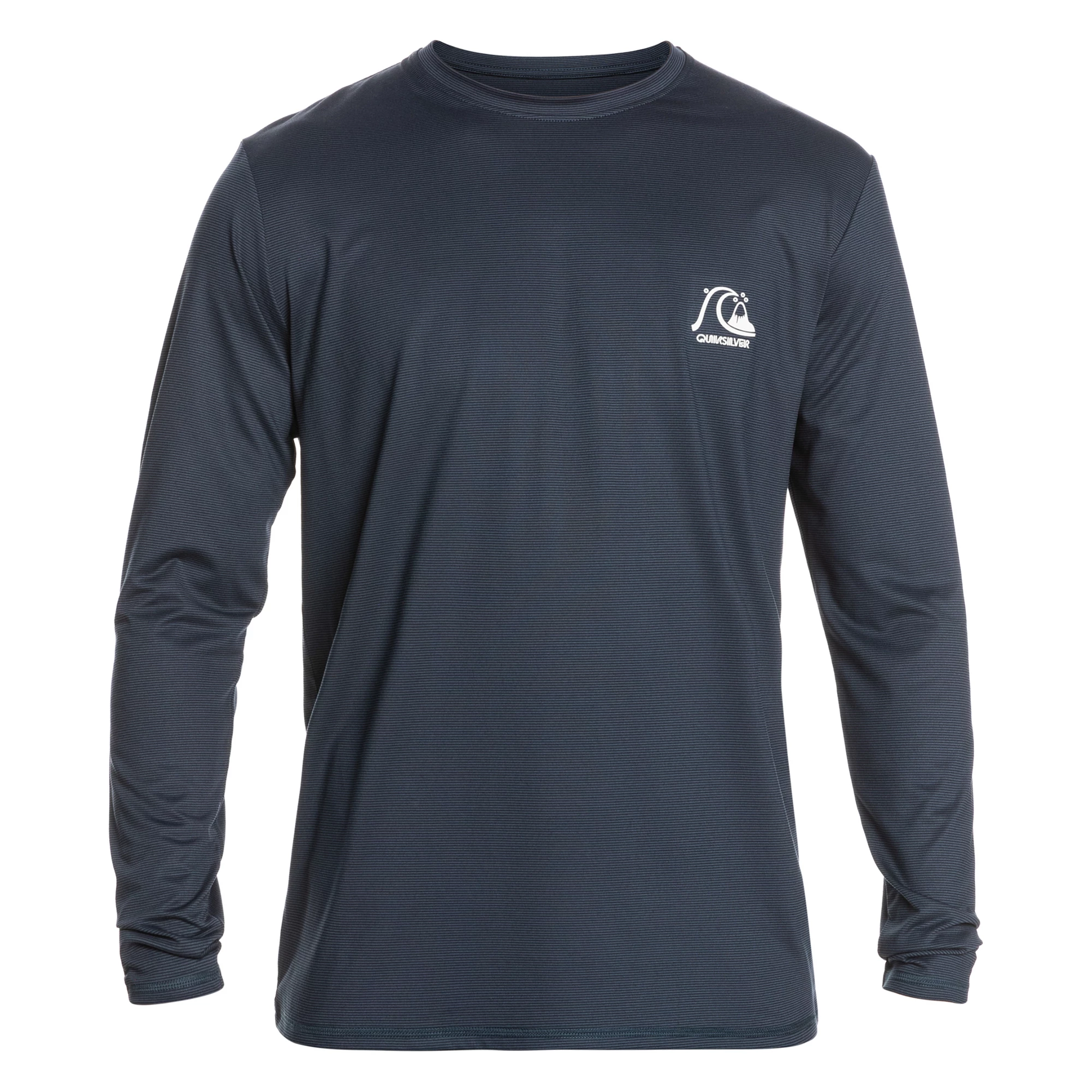 Quiksilver Mens Heritage Heather Long Sleeve UPF 50 Rashguard - Image 2