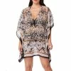 Bleu Rod Beattie Womens Caftan Chiffon Cover Up