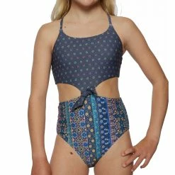 O'Neill ONeill Girls Margot Knot One Piece Swimsuit