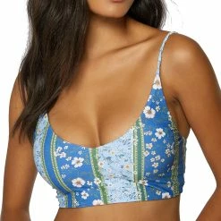 O'Neill ONeill Womens Penny Middles Mid-Bralette Swim Top