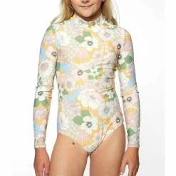 O'Neill ONeill Girls Twiggy Long Sleeve One Piece Surf Suit