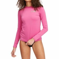 Billabong Womens Core Loose Fit Long Sleeve Rashguard Rashguard