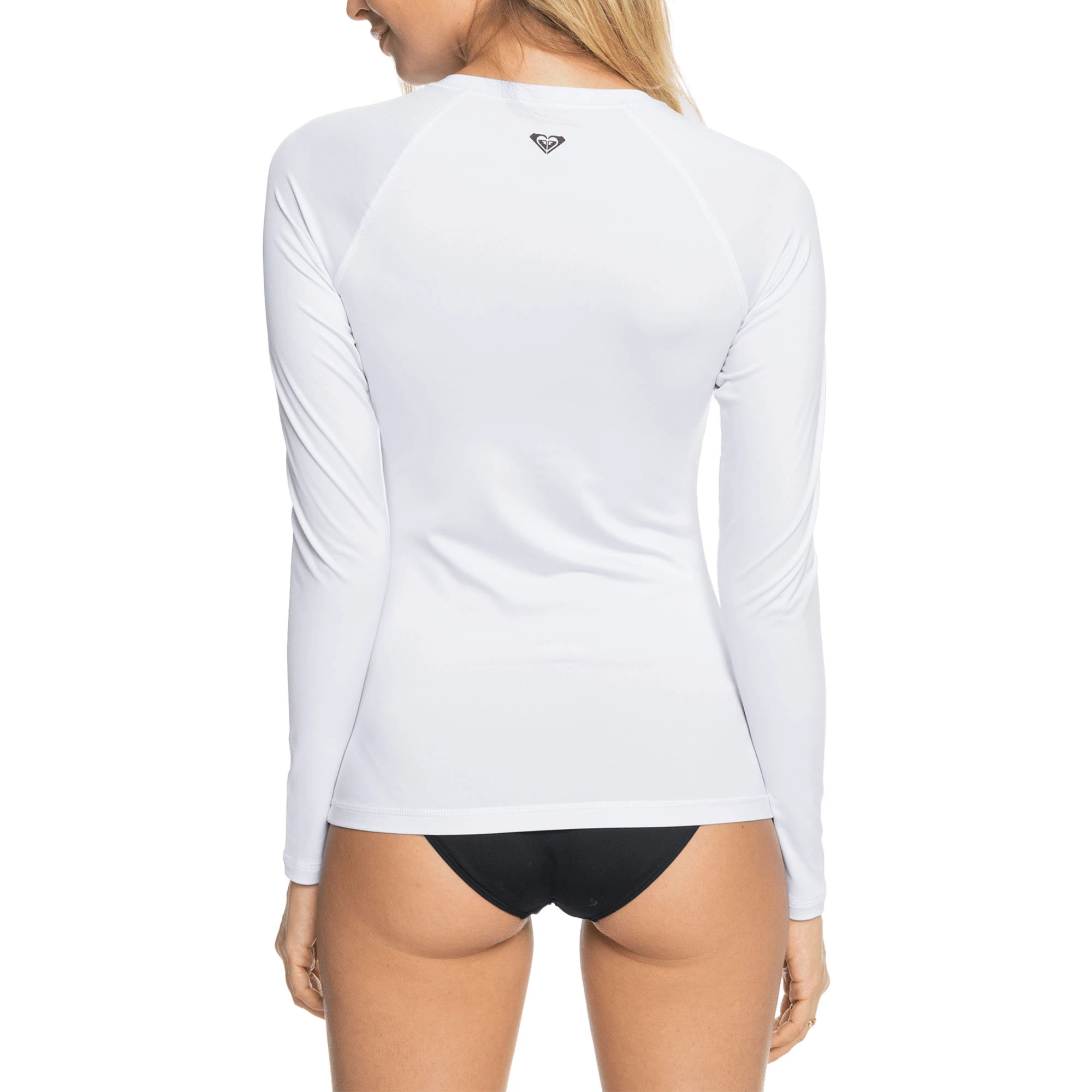 ROXY Womens Essentials Long Sleeve Zipped Rashguard - Image 2