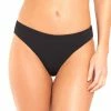 Maaji Womens Sublimity Classic Bikini Bottoms - Black Orchid