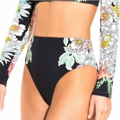 Maaji Womens Epica High Rise/High Leg Bikini Bottoms