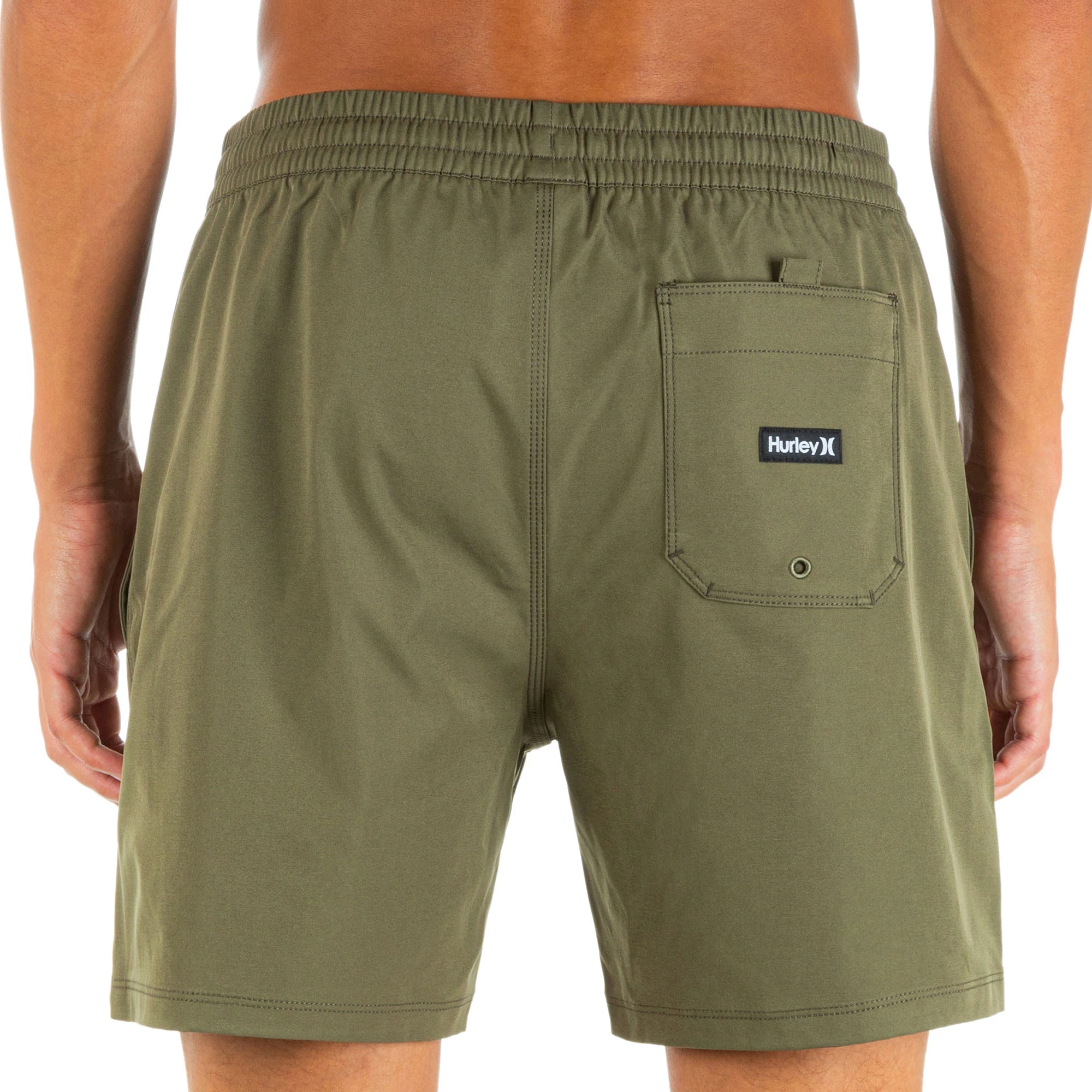 Hurley Men's One And Only Solid Volley 17" Boardshorts - Image 6