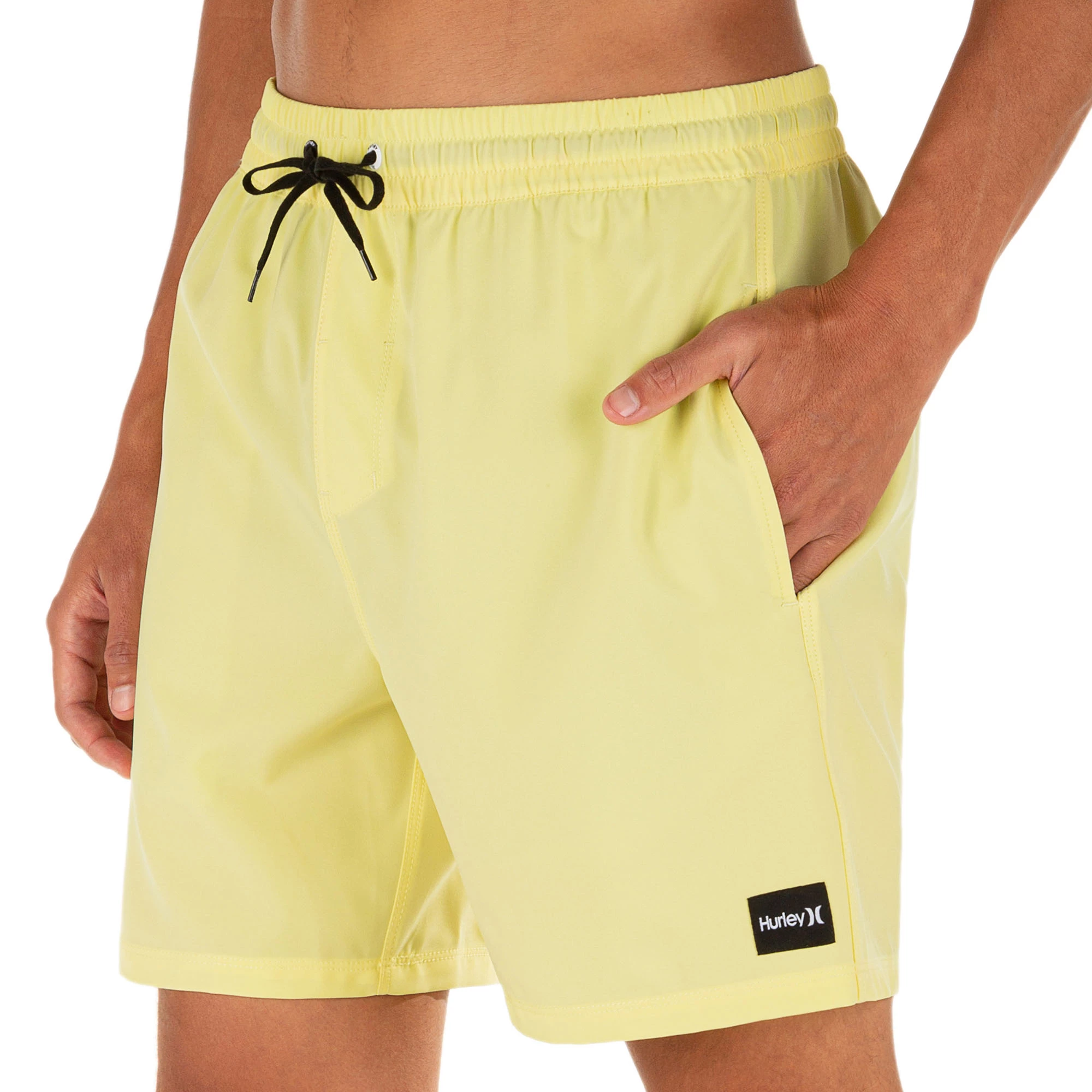 Hurley Men's One And Only Solid Volley 17" Boardshorts - Image 8