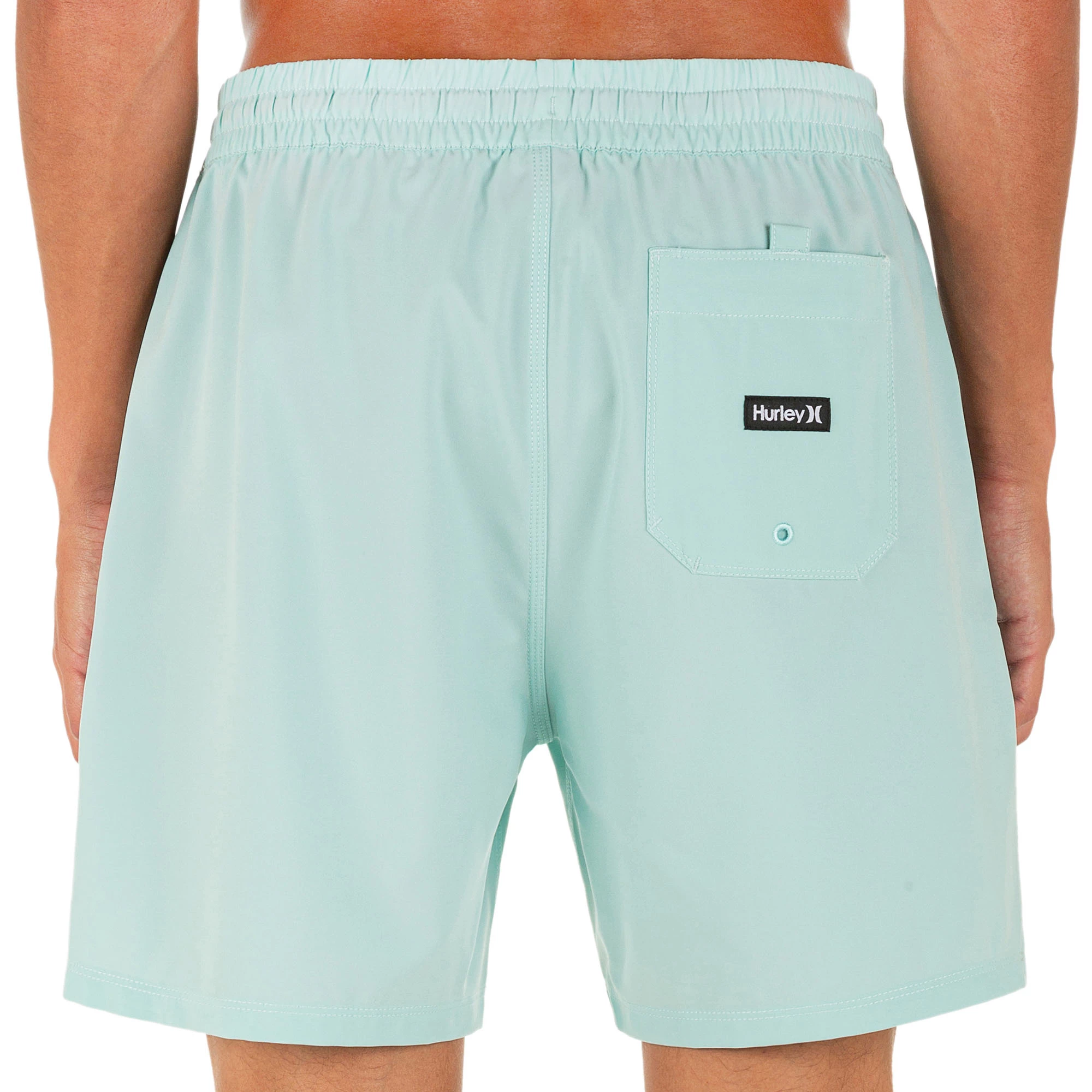 Hurley Men's One And Only Solid Volley 17" Boardshorts - Image 10