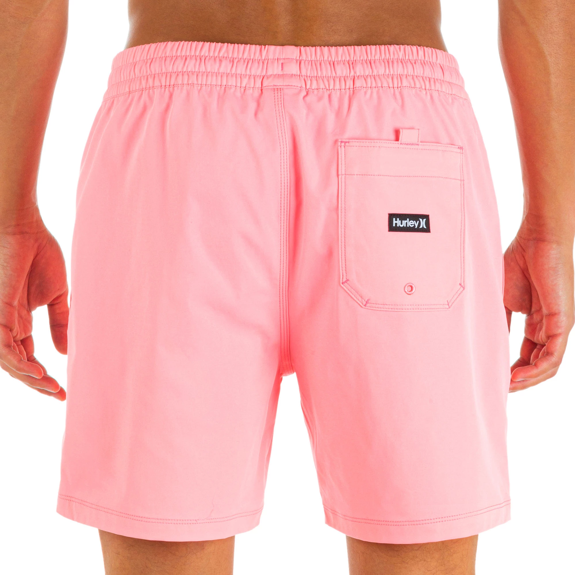 Hurley Men's One And Only Solid Volley 17" Boardshorts - Image 14
