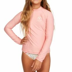 Billabong Girl's Lil Love Palms Long Sleeve Rashguard