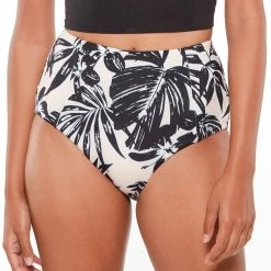 Sanctuary Womens In The Shade High Rise Bikini Bottoms