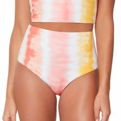 Sanctuary Womens High Rise Bikini Bottoms