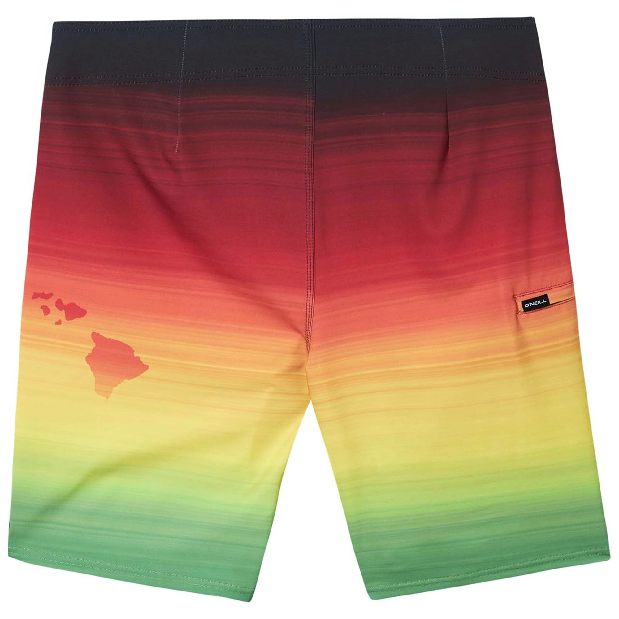 O'Neill Men's Hyperfreak Aloha Fade Boardshorts - Image 2