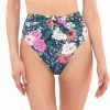 Jessica Simpson Women's Gardenia Paradise High Waisted Tie Swim Bottom