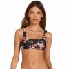 Volcom Women's Leaf It Be Scoop Bikini Top