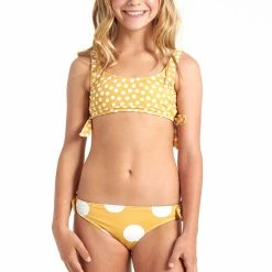 Billabong Girls 4Ever Sun Hankie Tie Swim Set