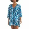 Helen Jon Womens Lace Front Tunic